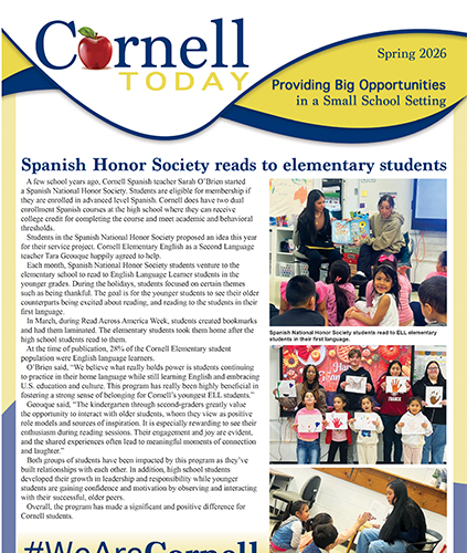 Cornell School District Newsletter